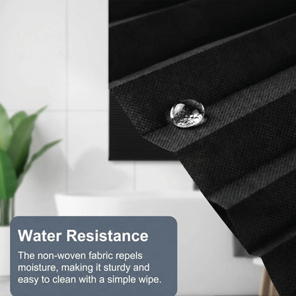 Blackout Curtain, Self-Adhesive, No Drilling Required, Easy Install, Sunlight Blocking Heat Insulation Privacy Protection, Modern Interior, Blackout Window Cover, Self-Adhesive Pleated Window Blind - 71X34.5In