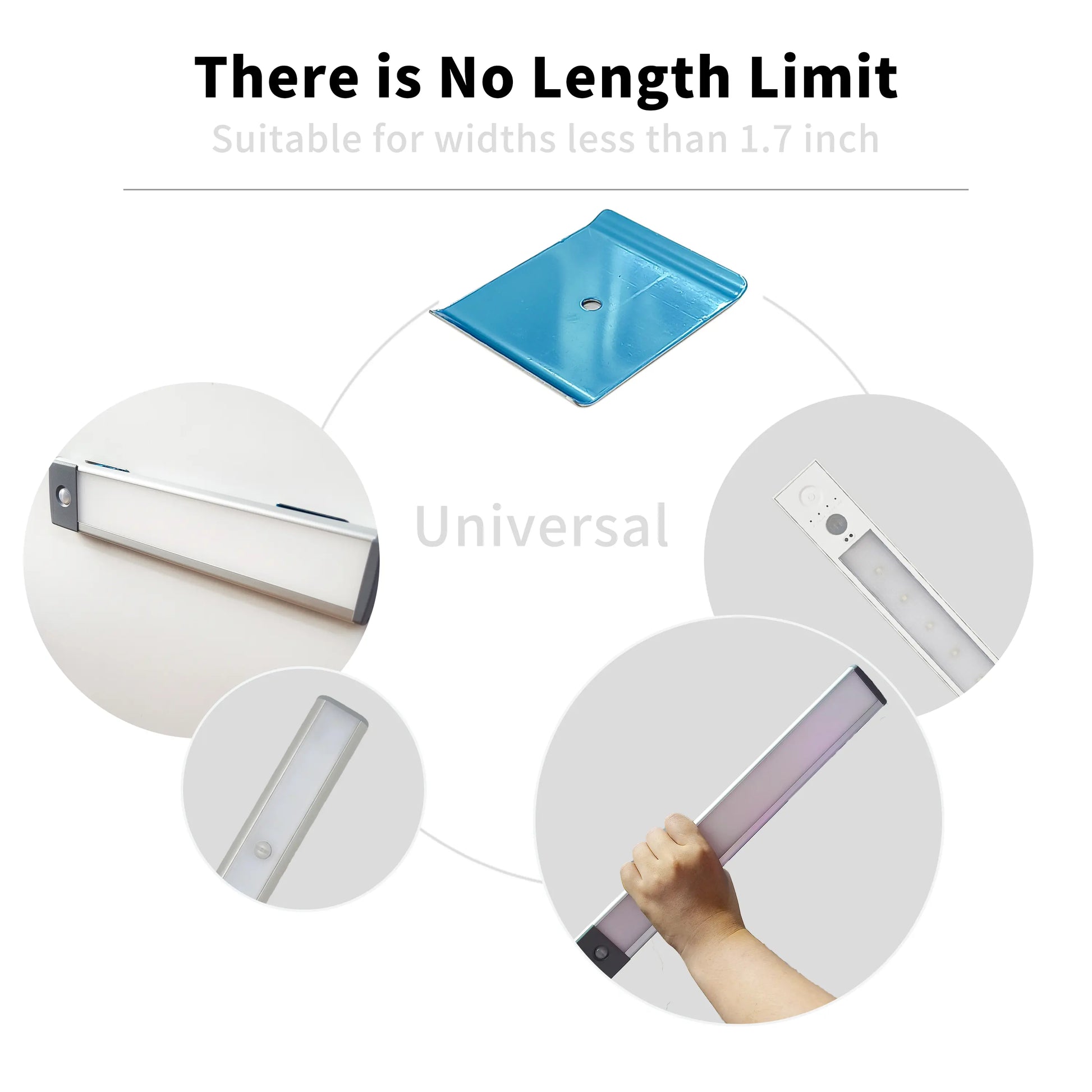 Under Cabinet Lights Magnetic Stickys Replacement Magnetic Strips with Adhesive Backing for under Cabinet Light Home Wireless Installation Universal
