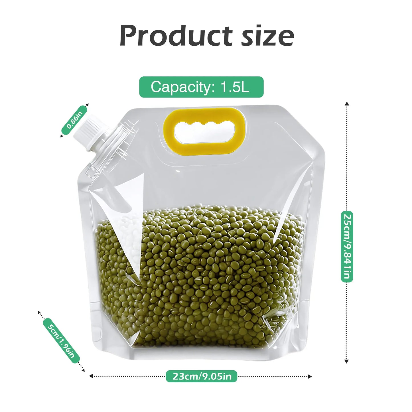 10-Count Reusable Washable Airtight Food Storage Bags - Leak-Proof Expandable Large Capacity Portable Containers for Camping, Picnic, Kitchen Use with Kid Safety Focus