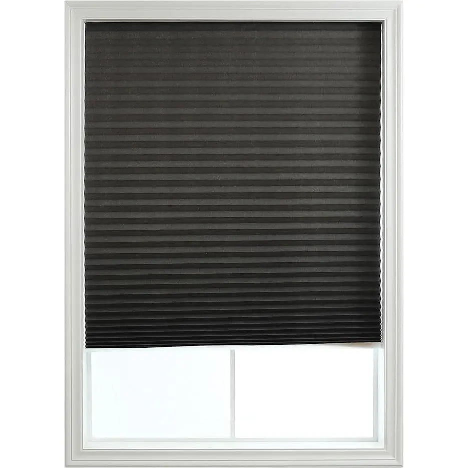Blackout Roller Blinds | Cellular Fabric 4 Pack Cordless No Drilling Install Complete Privacy Thermal Insulated | Shadisfy