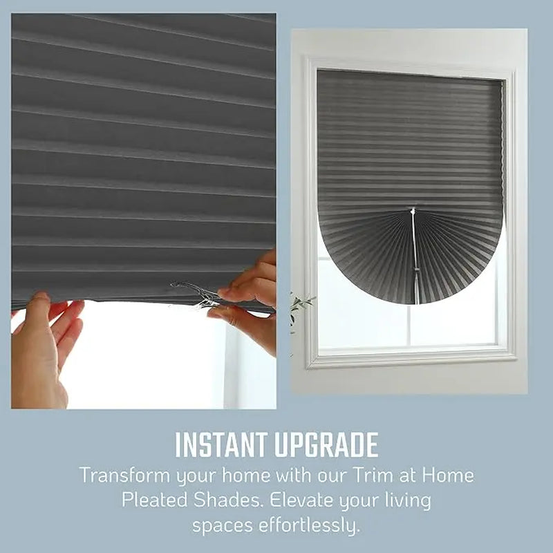 Blackout Roller Blinds | Cellular Fabric 4 Pack Cordless No Drilling Install Complete Privacy Thermal Insulated | Shadisfy