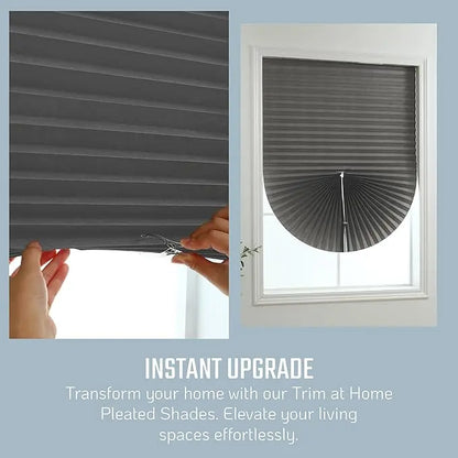 Blackout Roller Blinds | Cellular Fabric 4 Pack Cordless No Drilling Install Complete Privacy Thermal Insulated | Shadisfy
