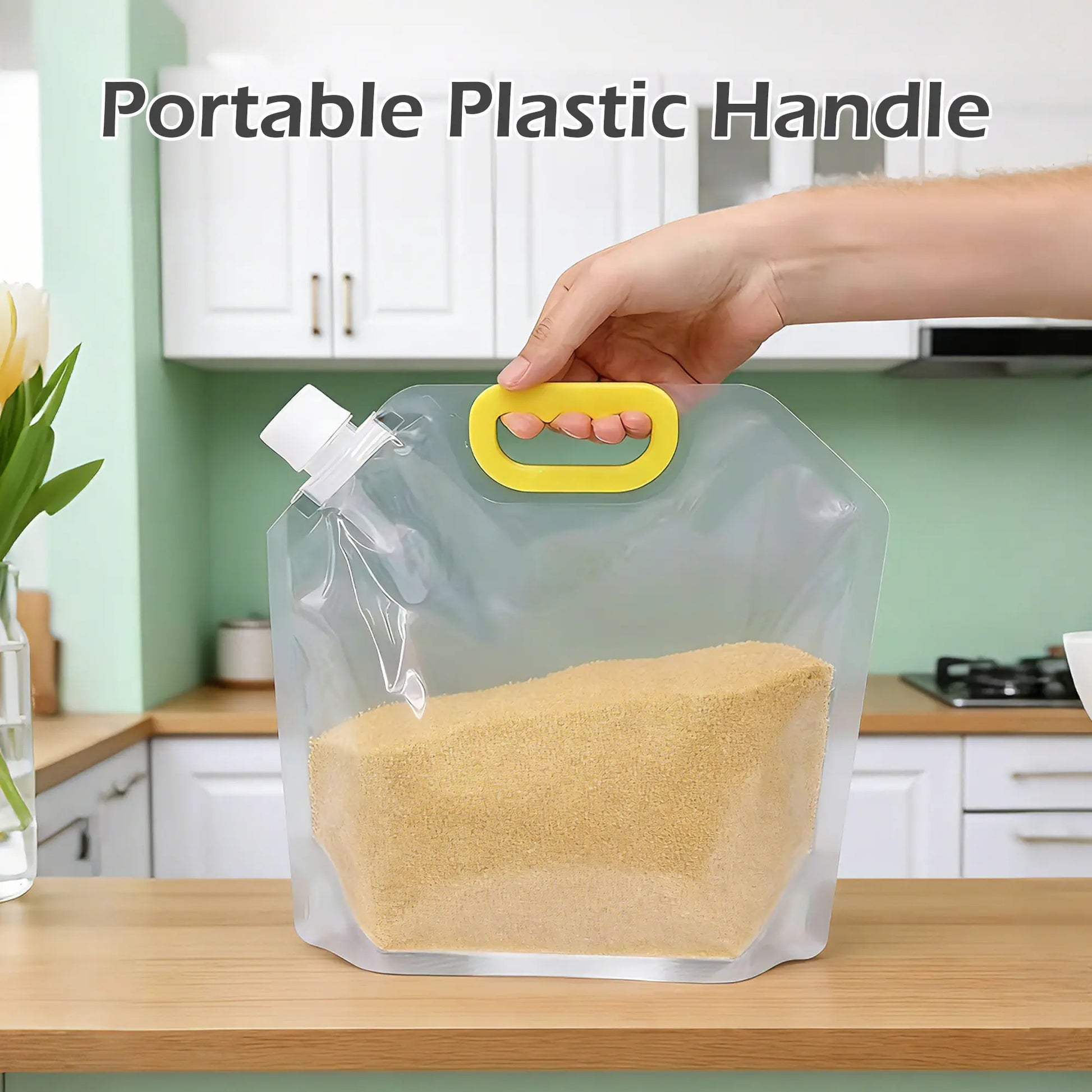 10-Count Reusable Washable Airtight Food Storage Bags - Leak-Proof Expandable Large Capacity Portable Containers for Camping, Picnic, Kitchen Use with Kid Safety Focus